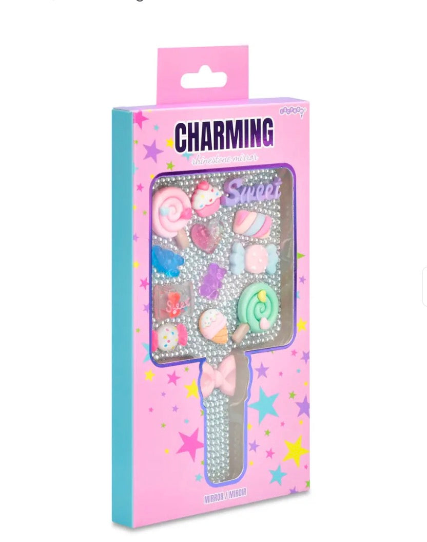 Charming Rhinestone Mirror