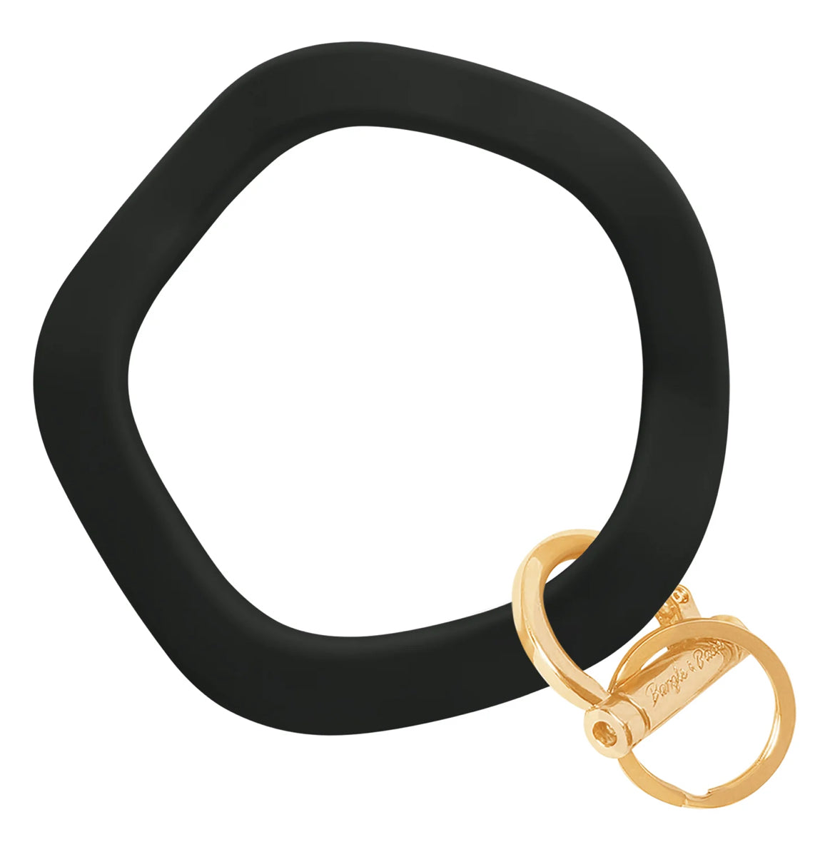 Babe and Bangle Wavy Key Ring