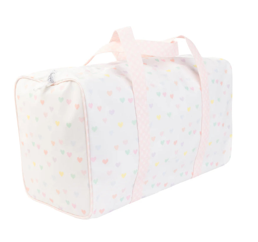 Hearts Duffle Bag by Apple of My Isla