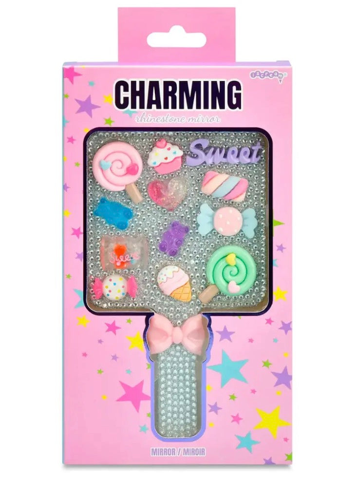 Charming Rhinestone Mirror