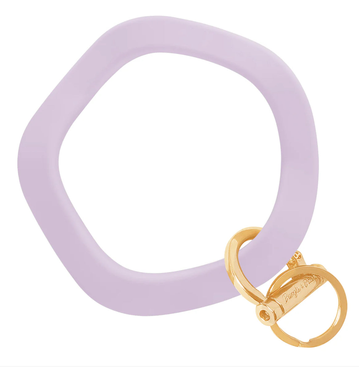 Babe and Bangle Wavy Key Ring