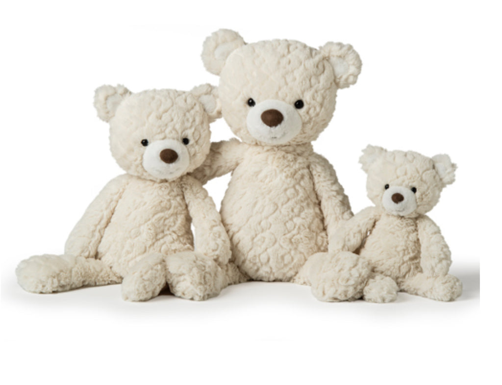 Small Cream Putty Bear: Mary Myer