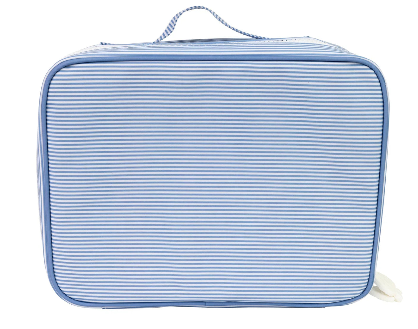 The Lunchbox Navy Mini Stripe Apple of My Isla