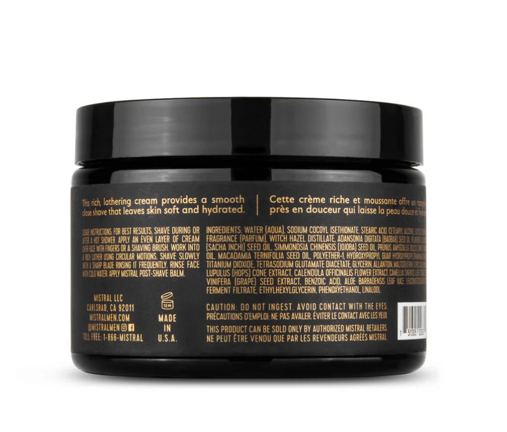 Men’s Shave Cream | Cedarwood Marine