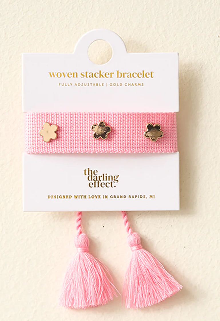 The Darling Effect woven Stacker Bracelet