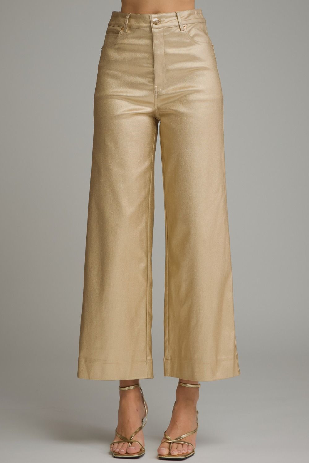 Metallic Gold Pant