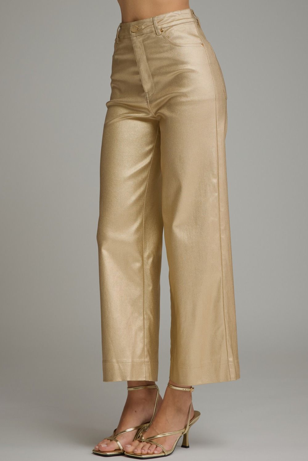 Metallic Gold Pant