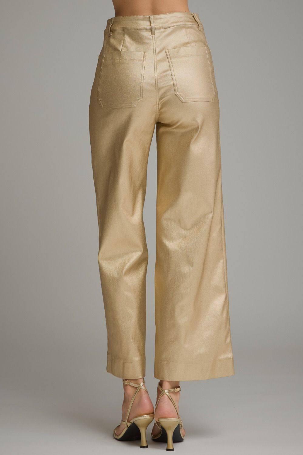 Metallic Gold Pant