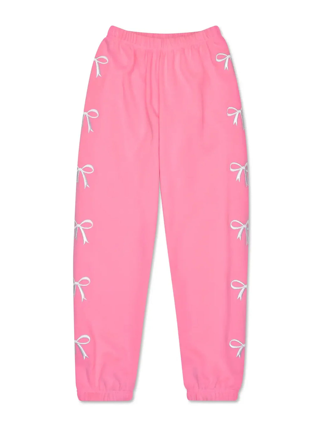 Embroidered Bows Sweat Set
