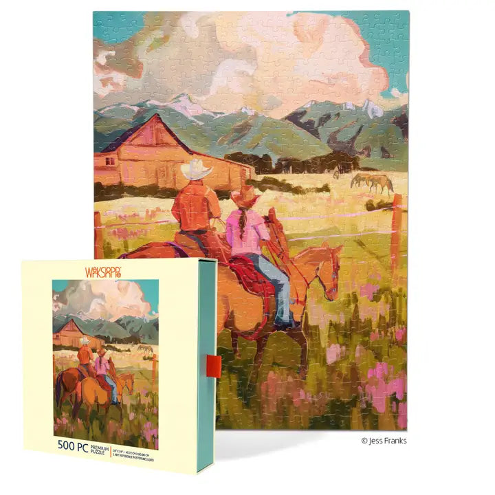 Saddle Up 500-piece Puzzle