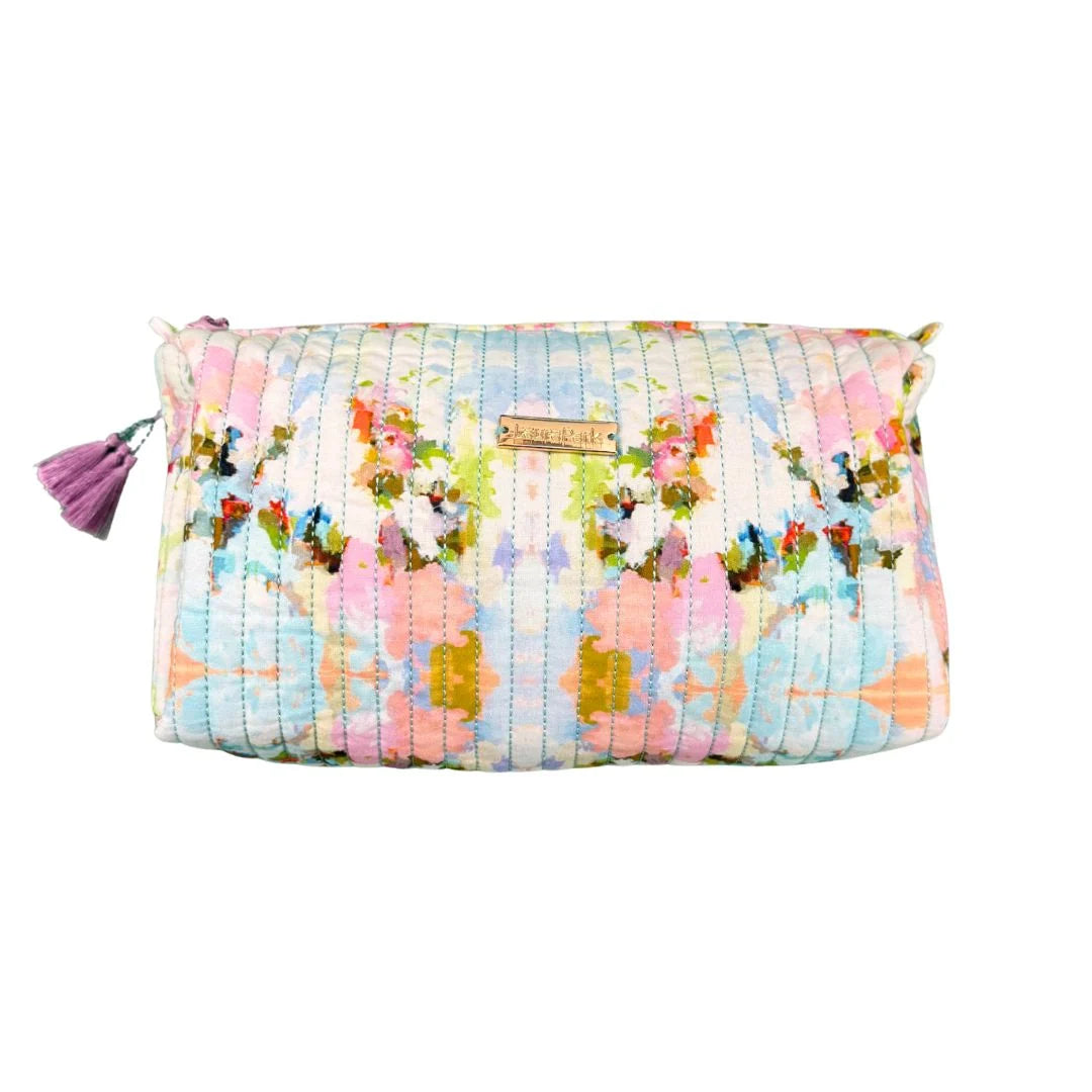 Laura Park Quilted Cosmetic Bag | Brooks Avenue
