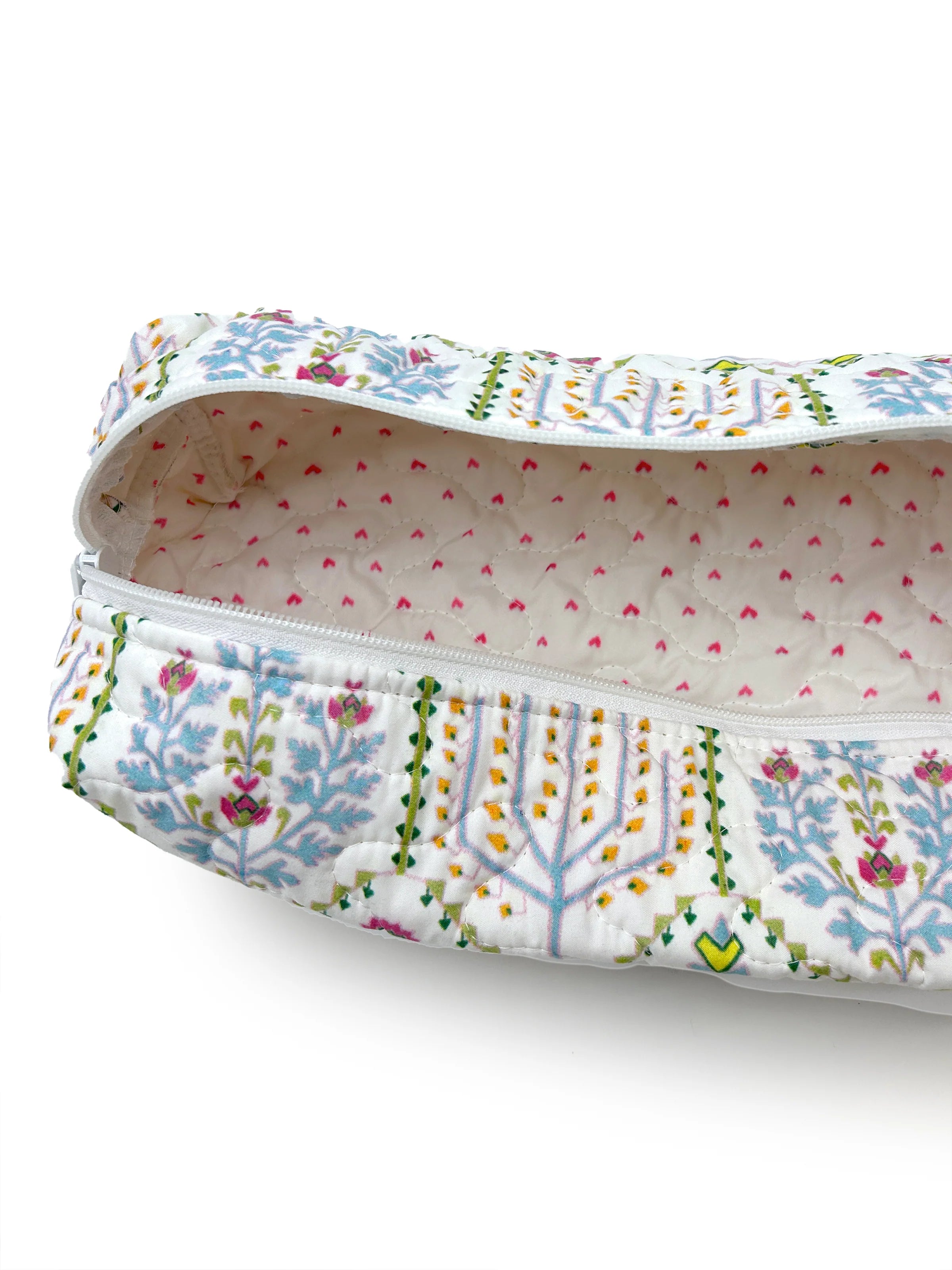 Tavi White Quilted Hot Tools Bag  | Ida Mae Home