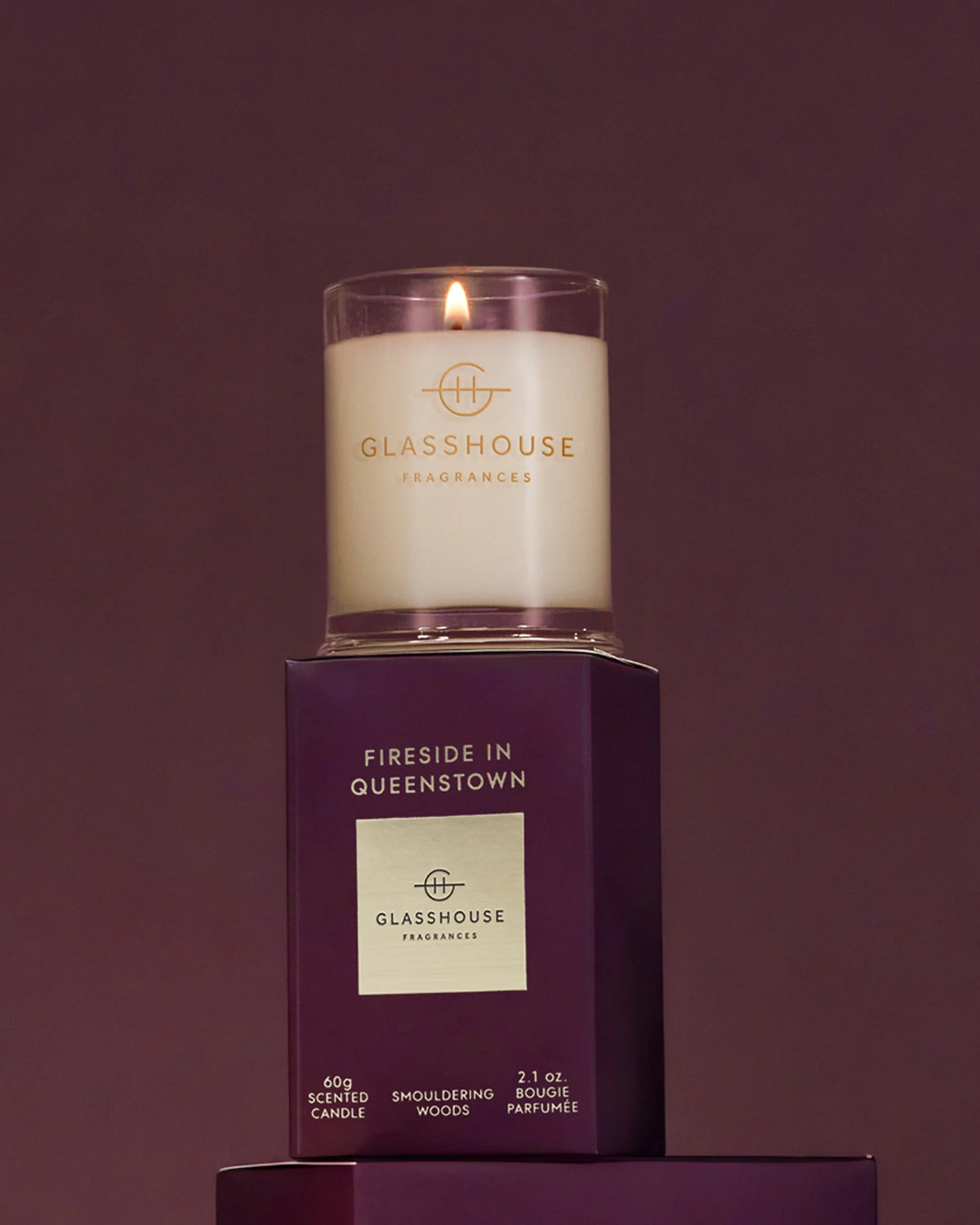 Fireside in Queenstown 2.1 oz Candle | Glasshouse