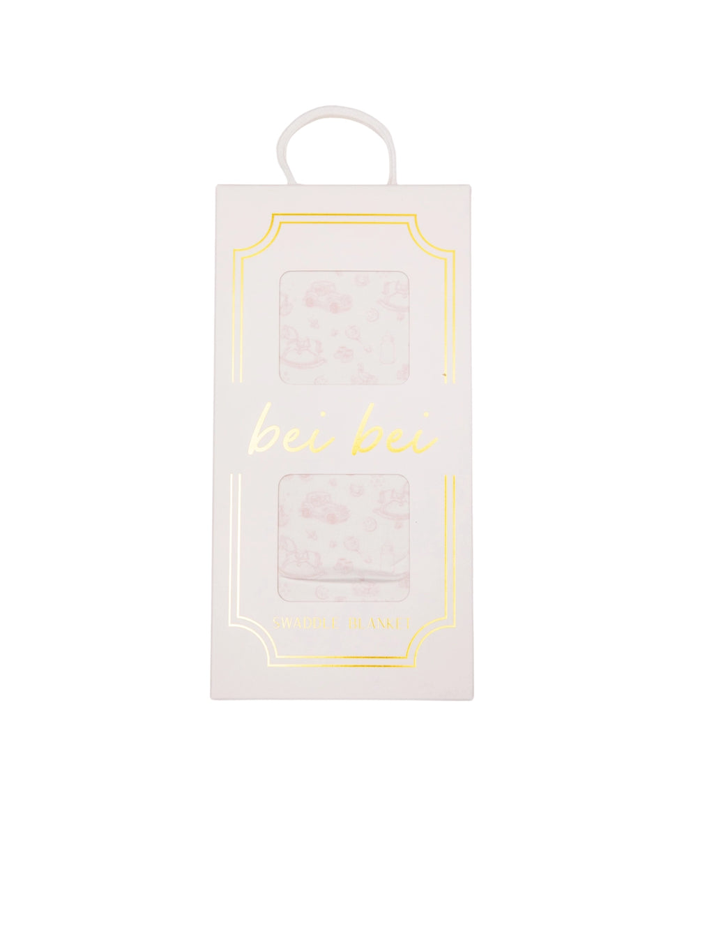 Nursery Toile Swaddle Blanket