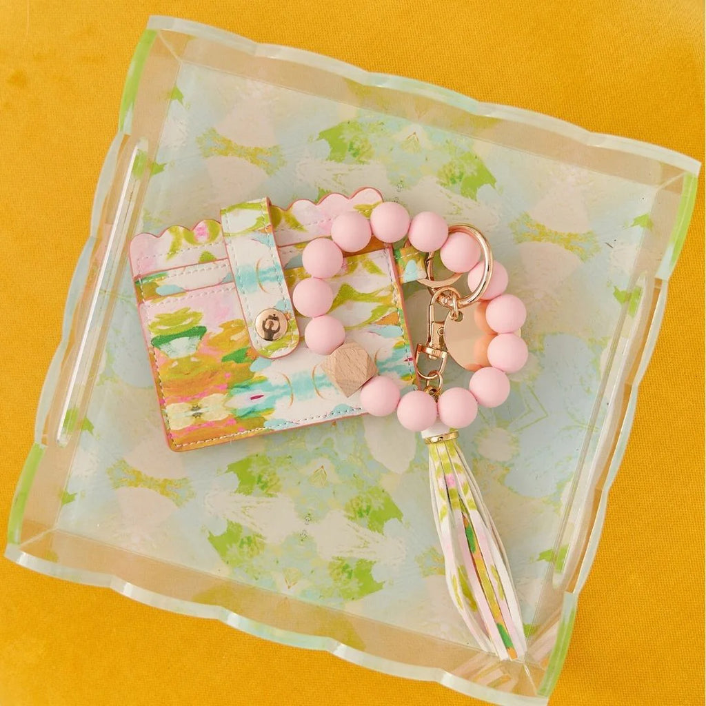 Palm Beach Keychain Wristlet Wallet