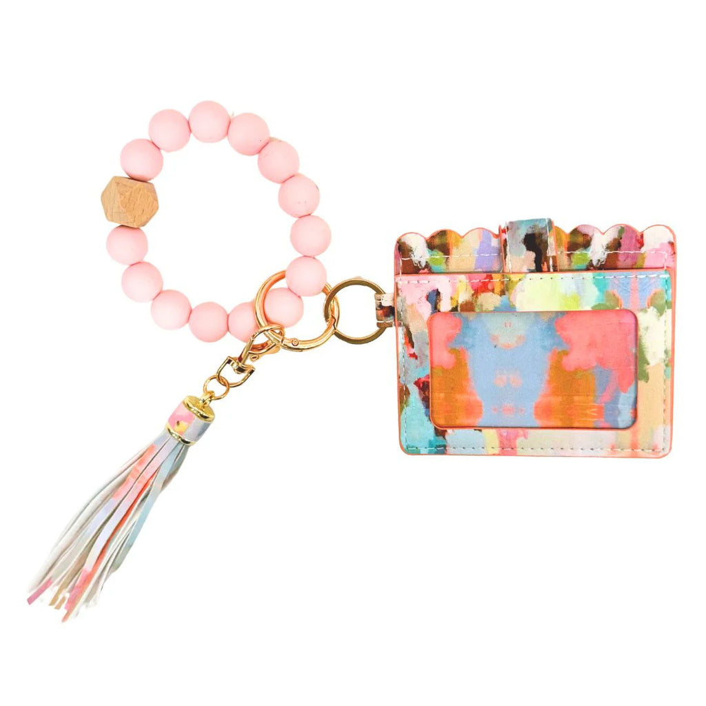 Brooks Avenue Keychain Wristlet Wallet
