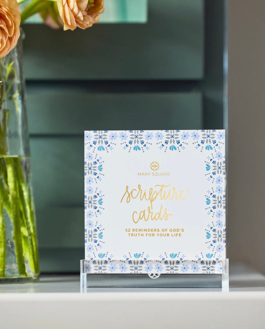 Scripture Cards with Acrylic Stand