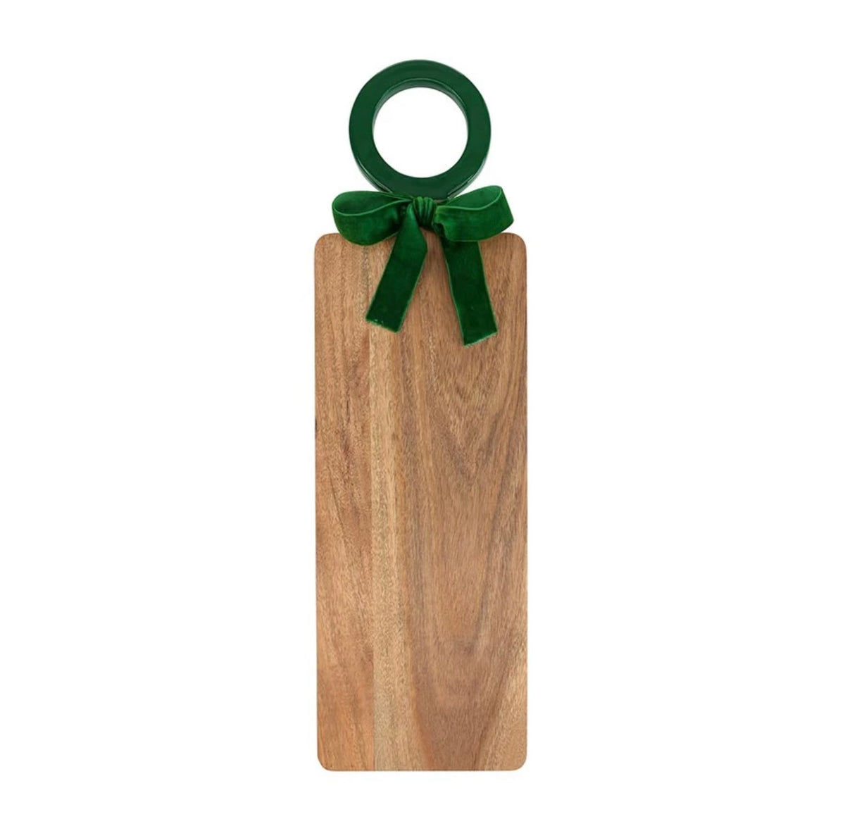 Enamel Handle Serving Board | Green