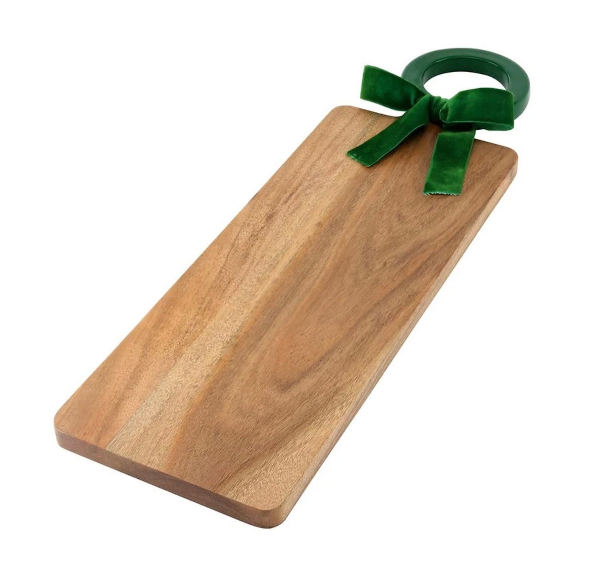 Enamel Handle Serving Board | Green