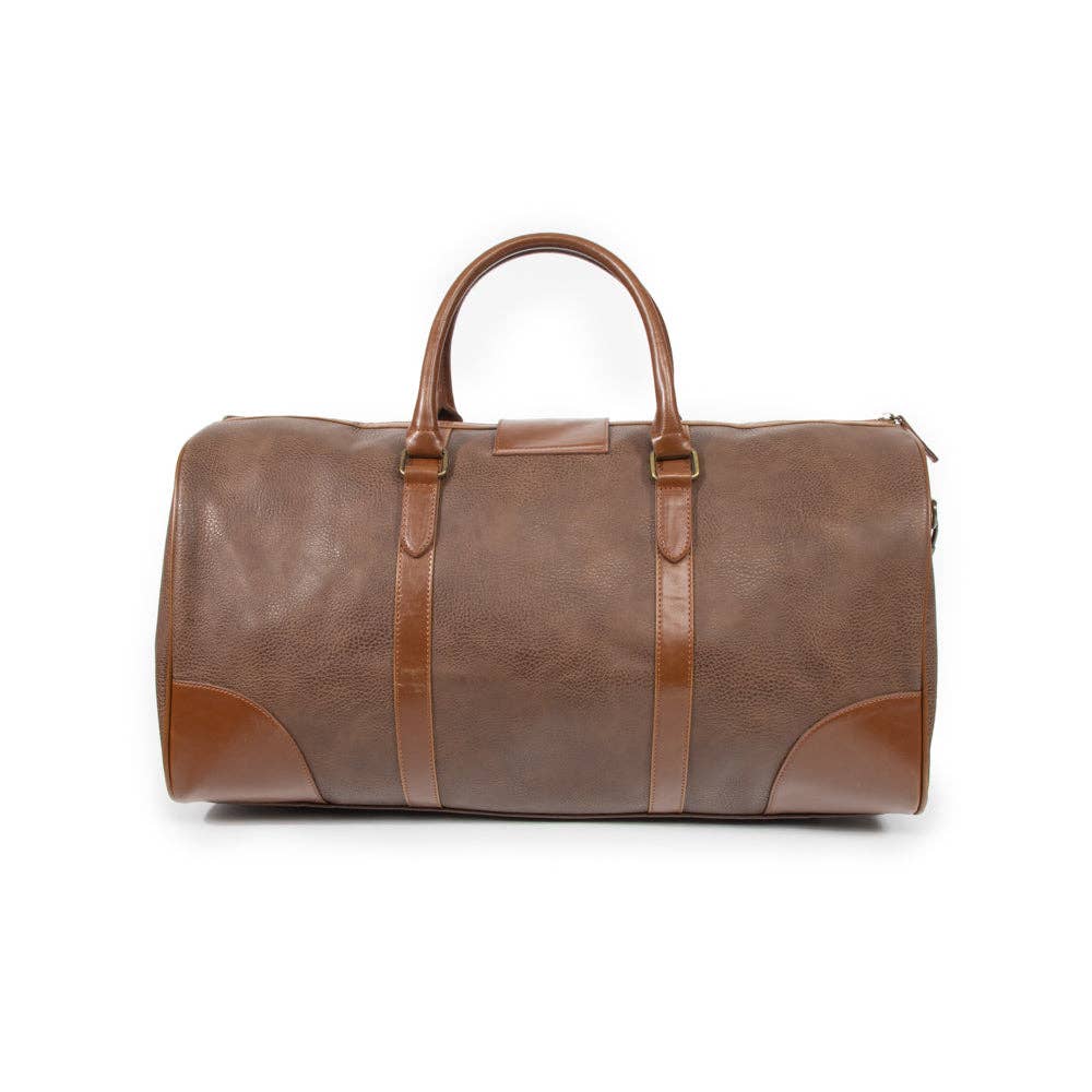 The Oxford Duffel Bag: Chocolate Brown-3317