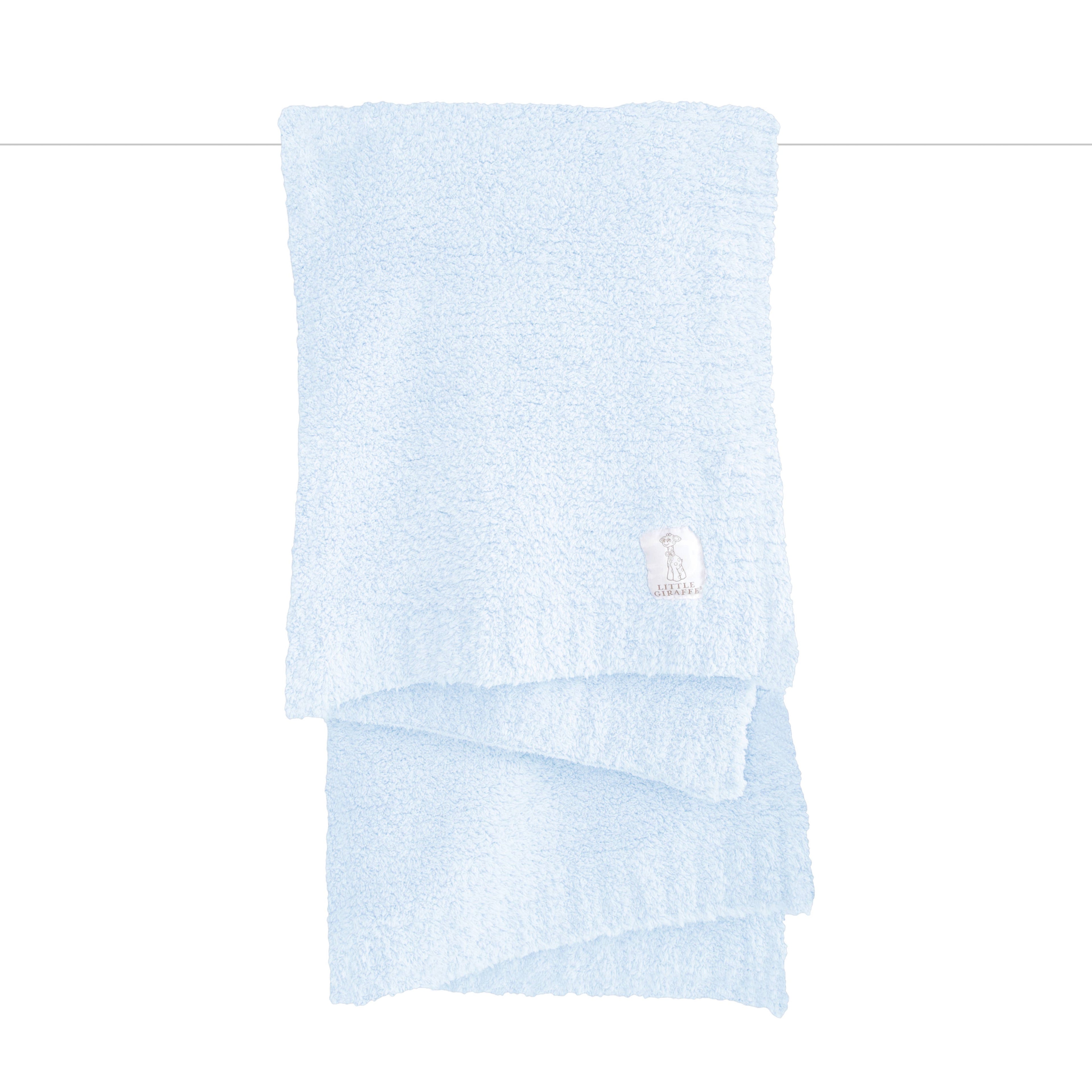 Little Giraffe Plush Chenille Knit™  Baby Blanket