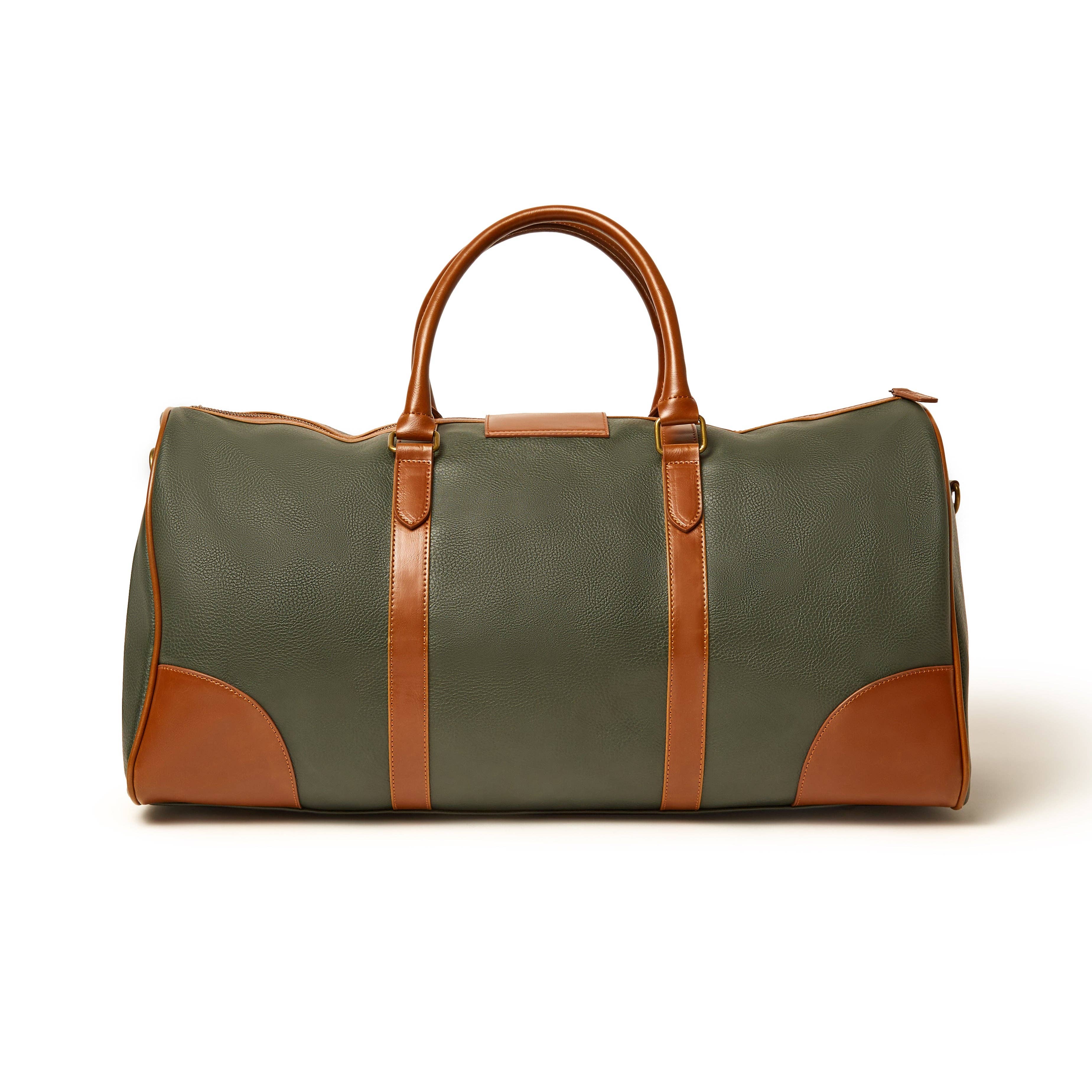 The Oxford Duffel Bag: Chocolate Brown-3317