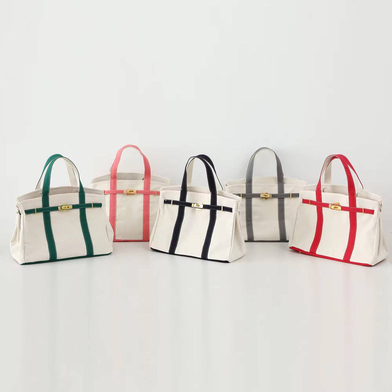 The Weekender Distressed Tote | Pink