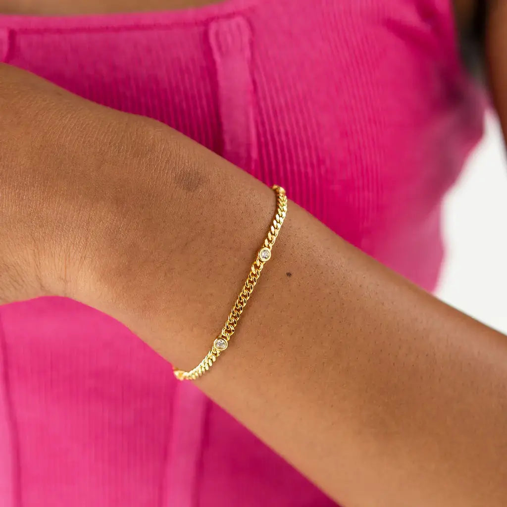 Cz Dainty Bracelet