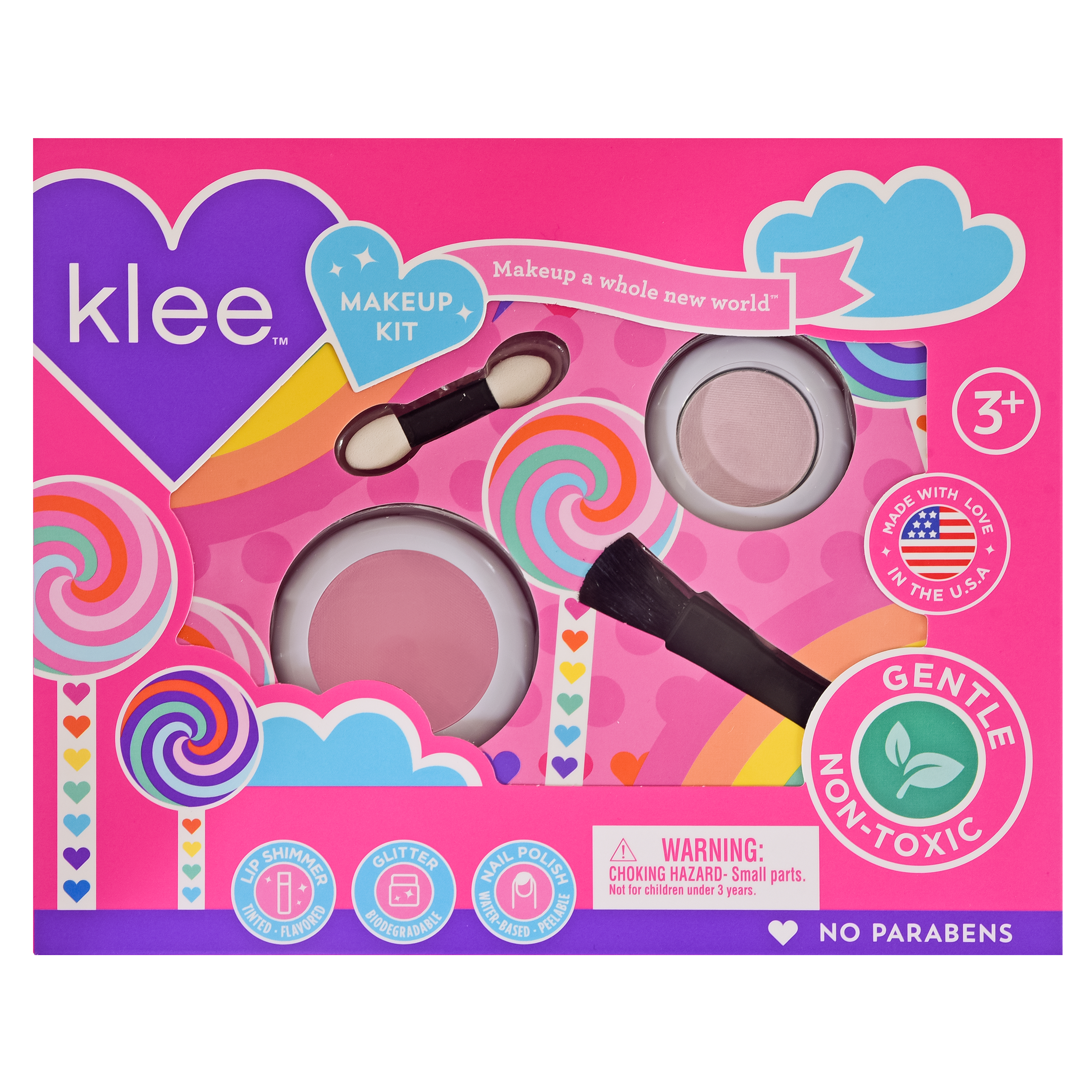 NEW!! Twirl and Glow - Pinwheel Love Makeup Kit: Swish and Sparkle