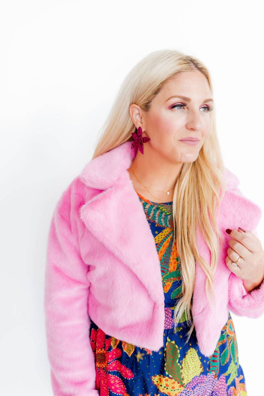 Annie - Pinot Noir - Earrings