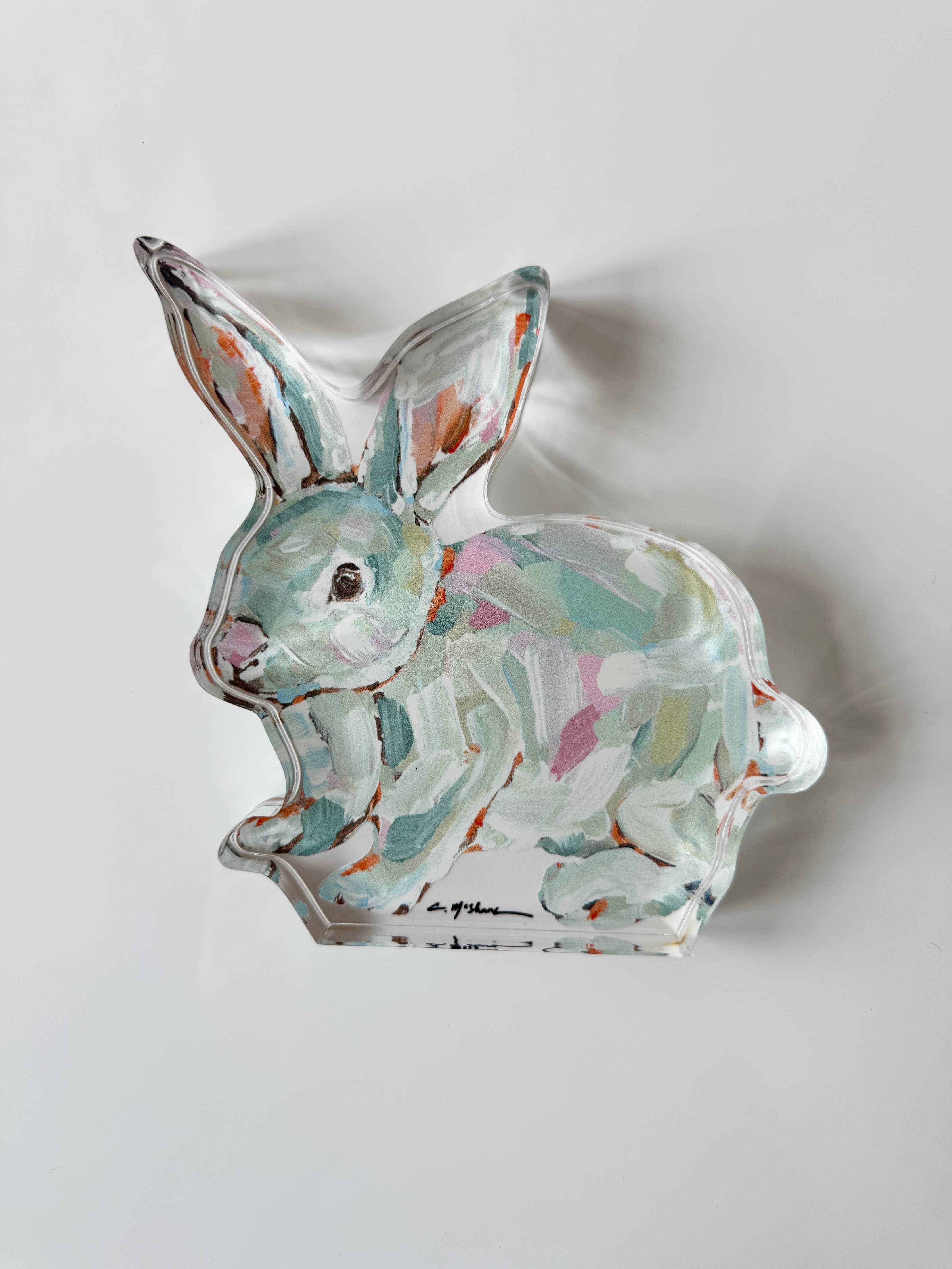 Bunny Hunny Acrylic Shelfie