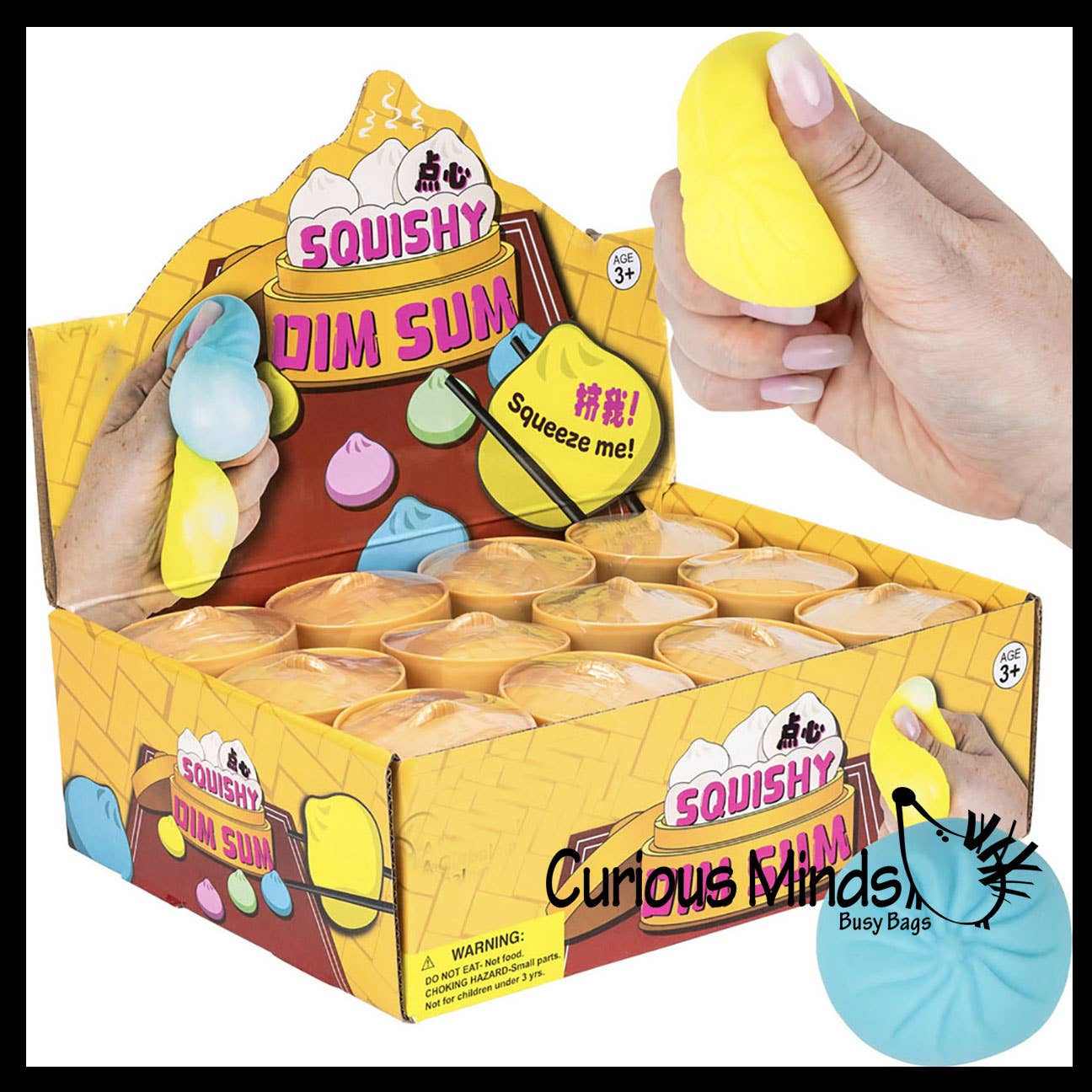 Dim Sum Dumpling Squishy Ball