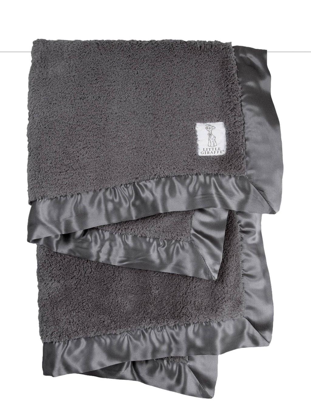 Chenille Baby Blanket: Unboxed / Cornflower