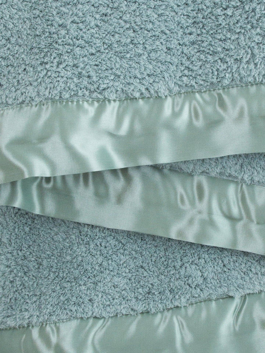 Chenille Baby Blanket: Unboxed / Cornflower