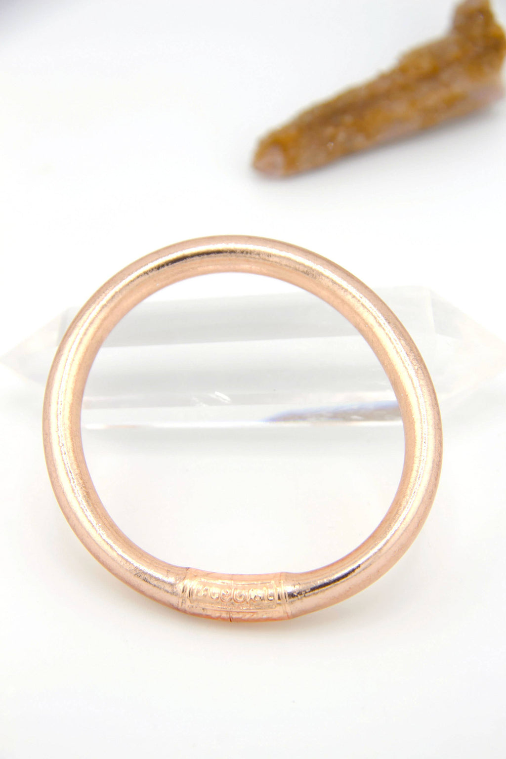 Luxe Thai Buddhist Temple Bangle / Red Poppy