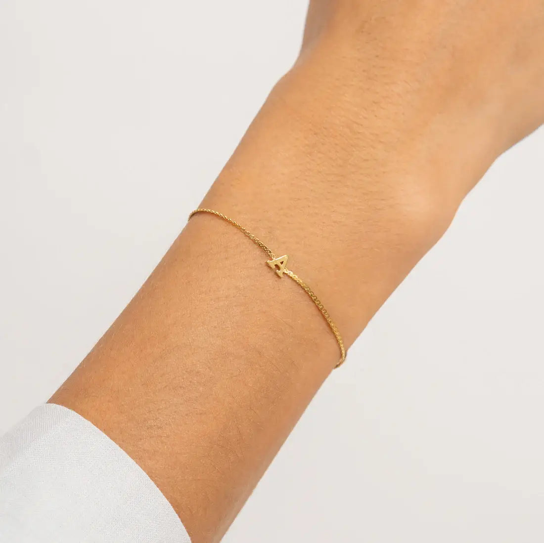 Waterproof Dainty Initial Bracelets