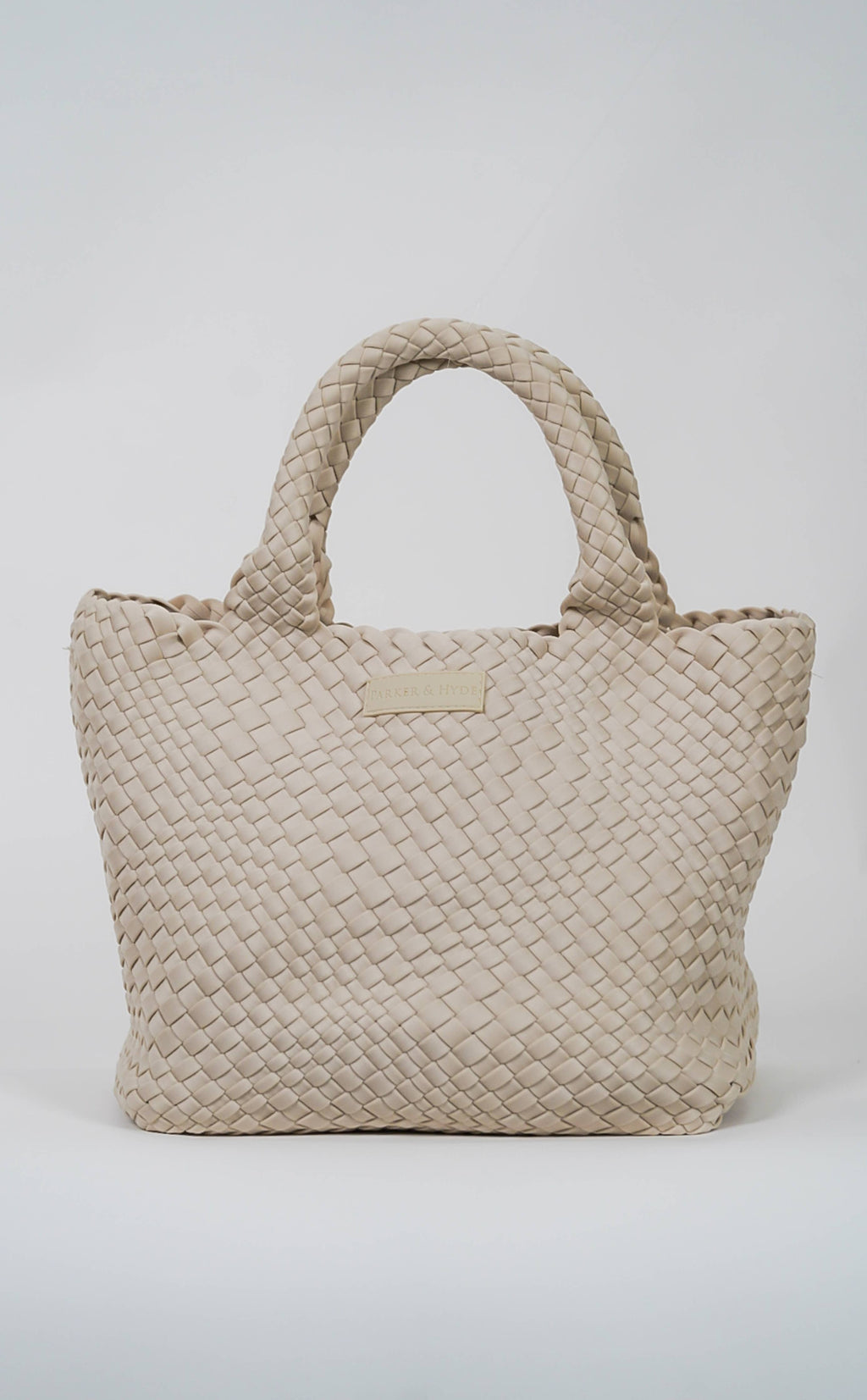 Classic Woven Tote - Bone