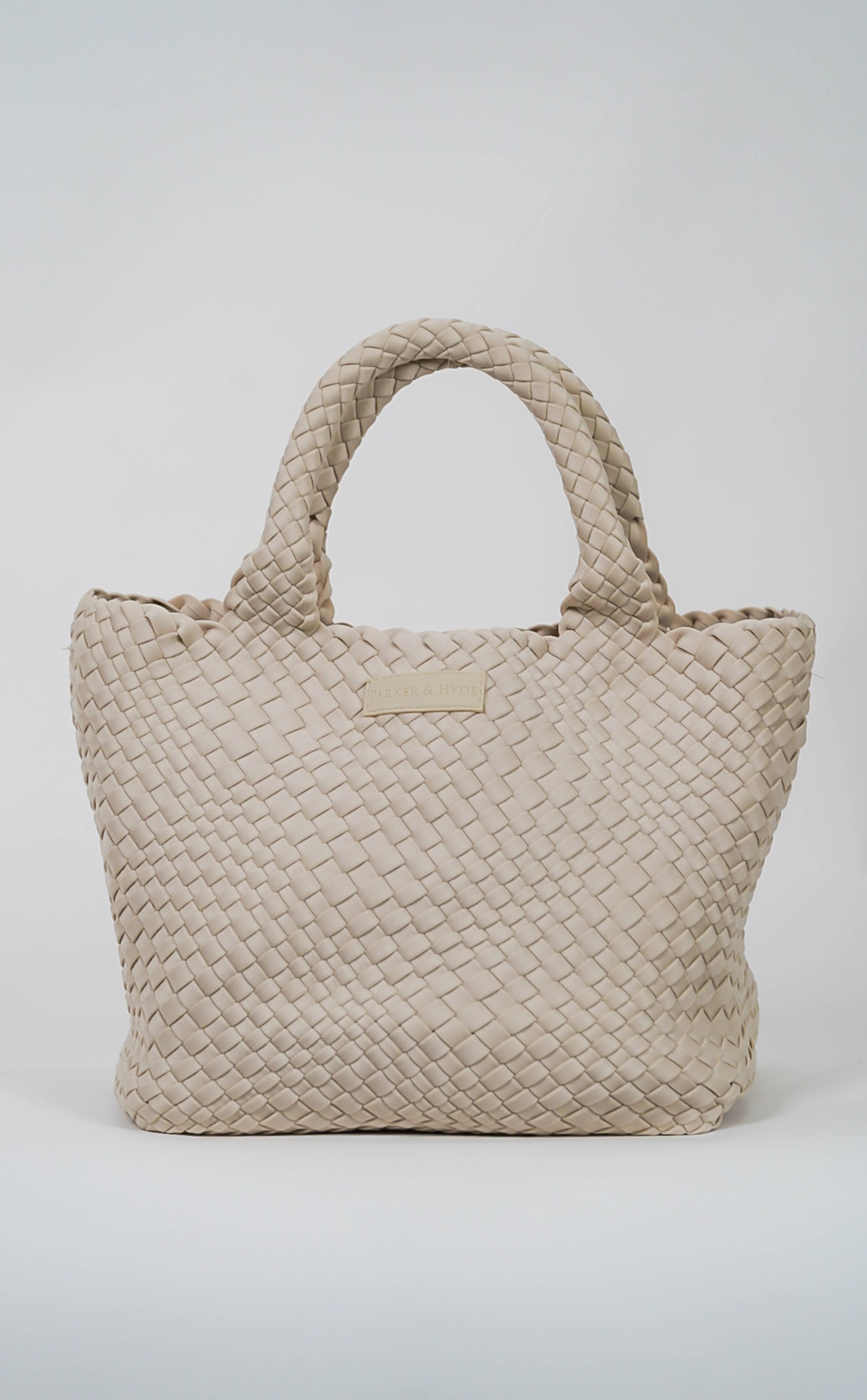 Classic Woven Tote - Bone