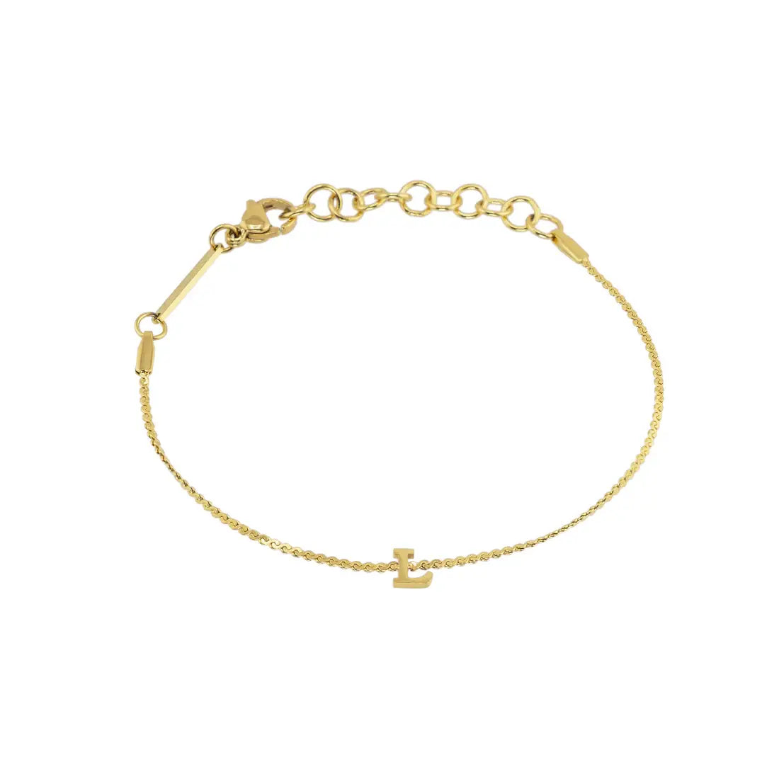 Waterproof Dainty Initial Bracelets
