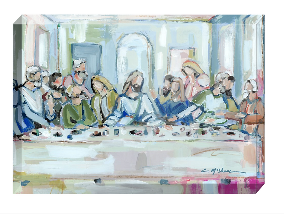 "Legacy Meal VI" acrylic shelfie