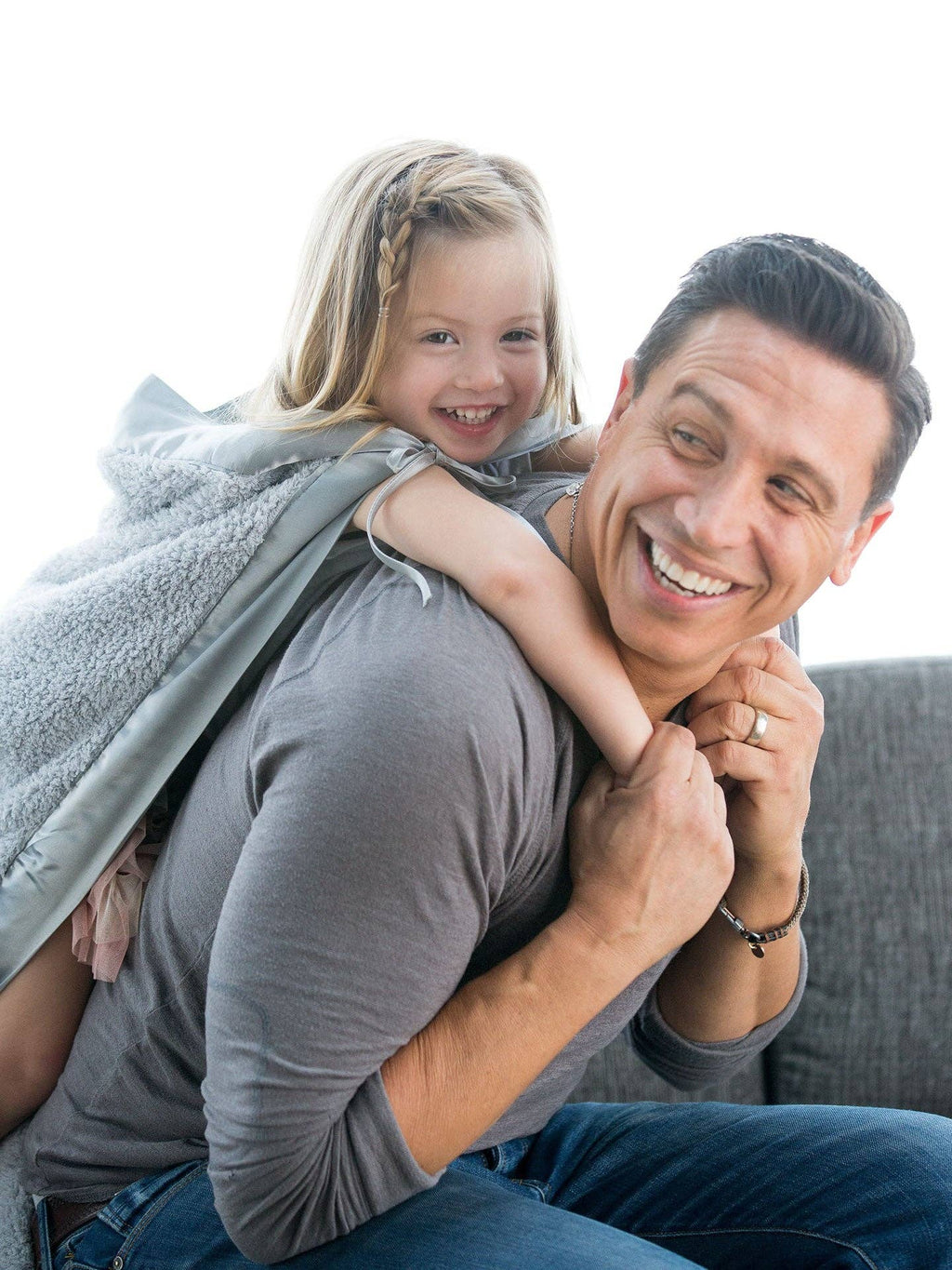 Chenille Baby Blanket | Pink