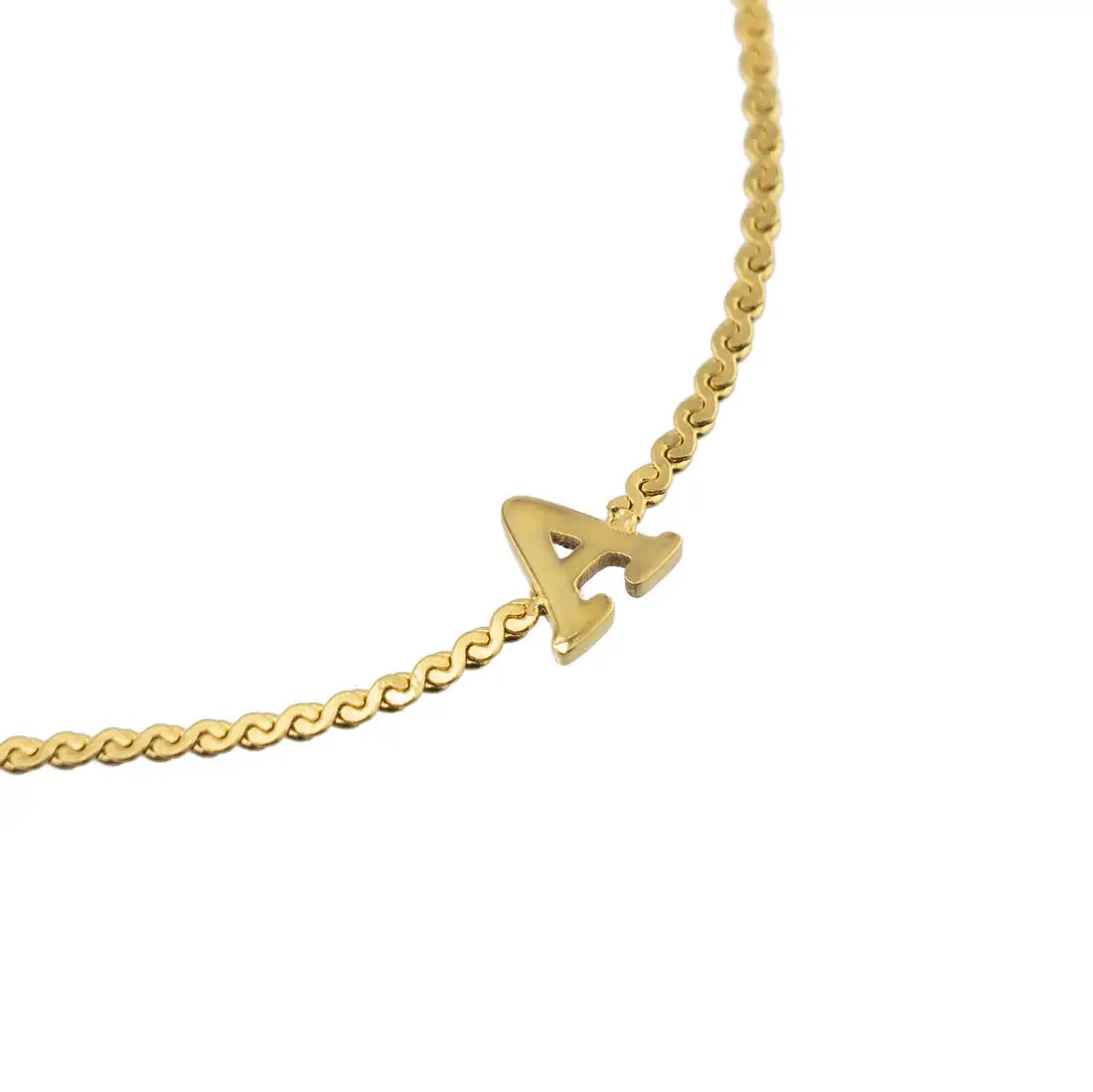 Waterproof Dainty Initial Bracelets