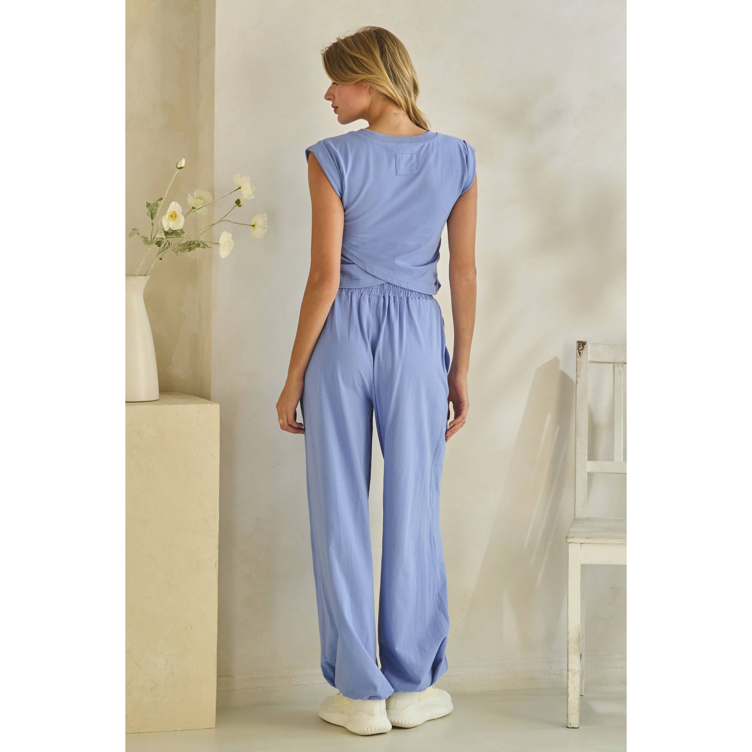 Sky Drift Lounge Set | Capri Blue
