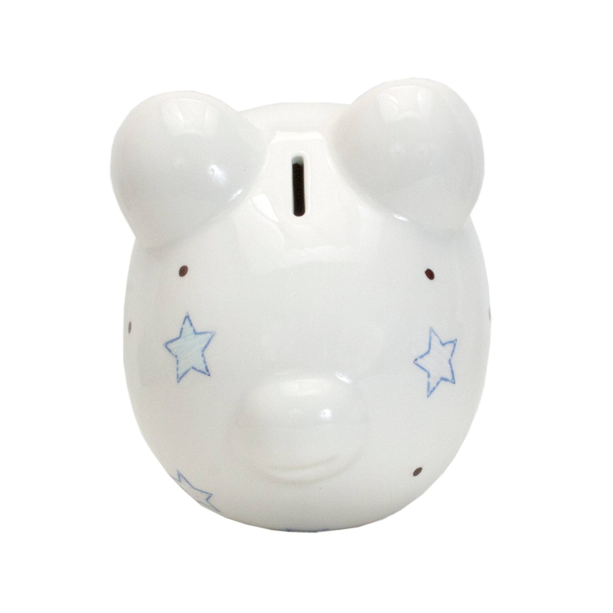 Blue Star Large Piggy Bank