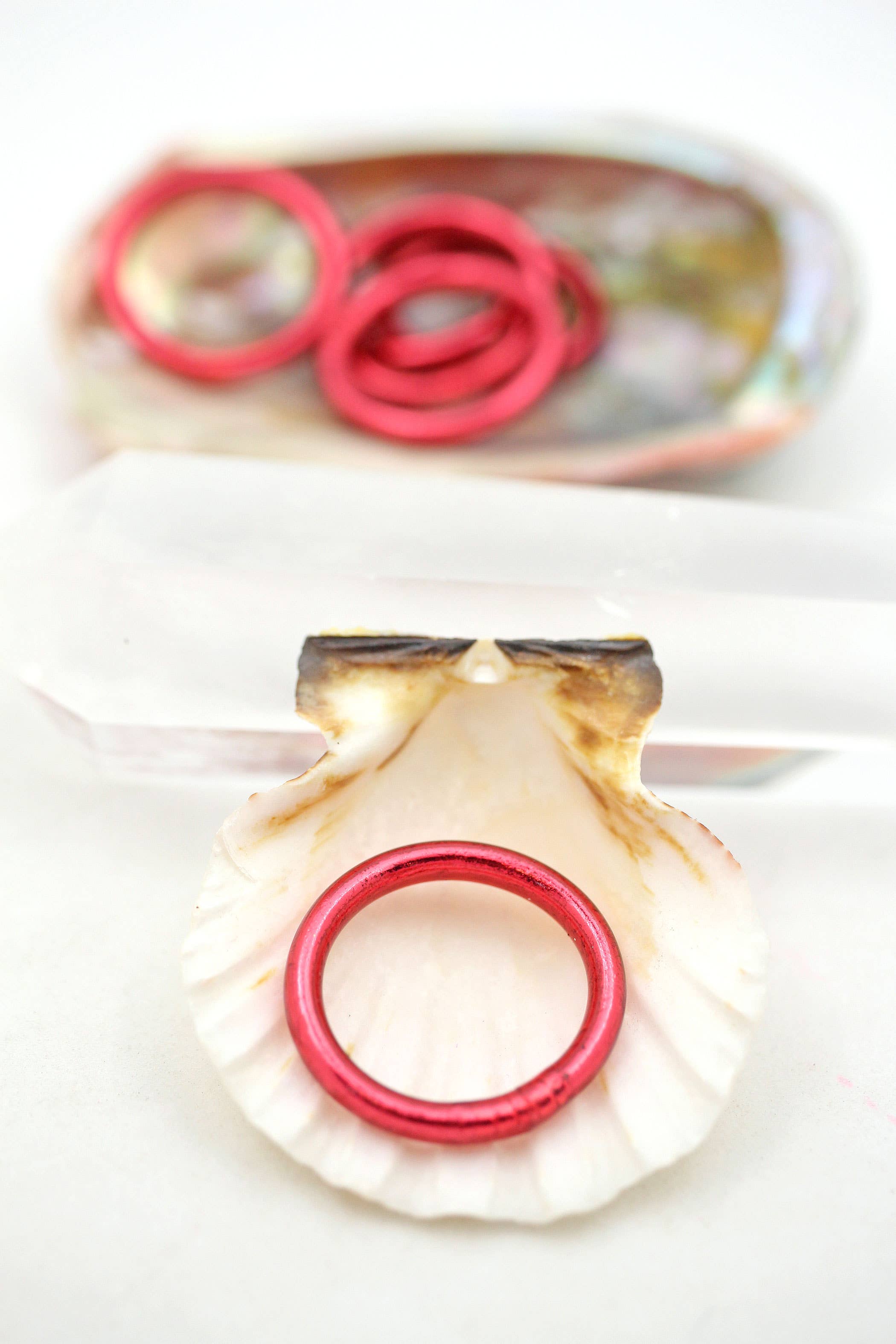 Silver Thai Buddhist Temple Rings
