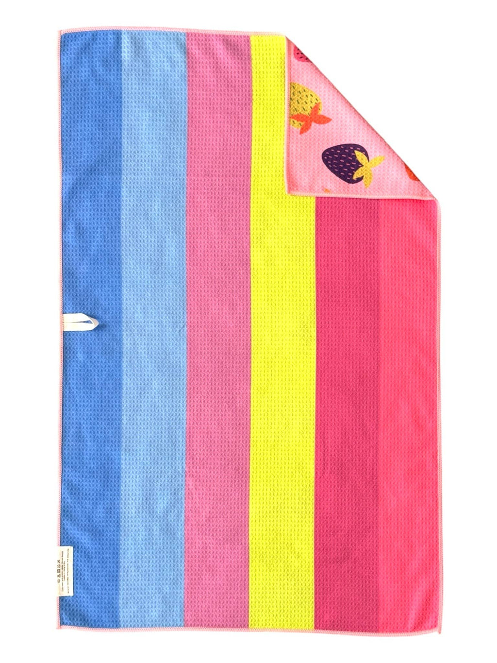 Mixberry: Reversible Hand Towel: Pink / 19x29 / Hand Towel