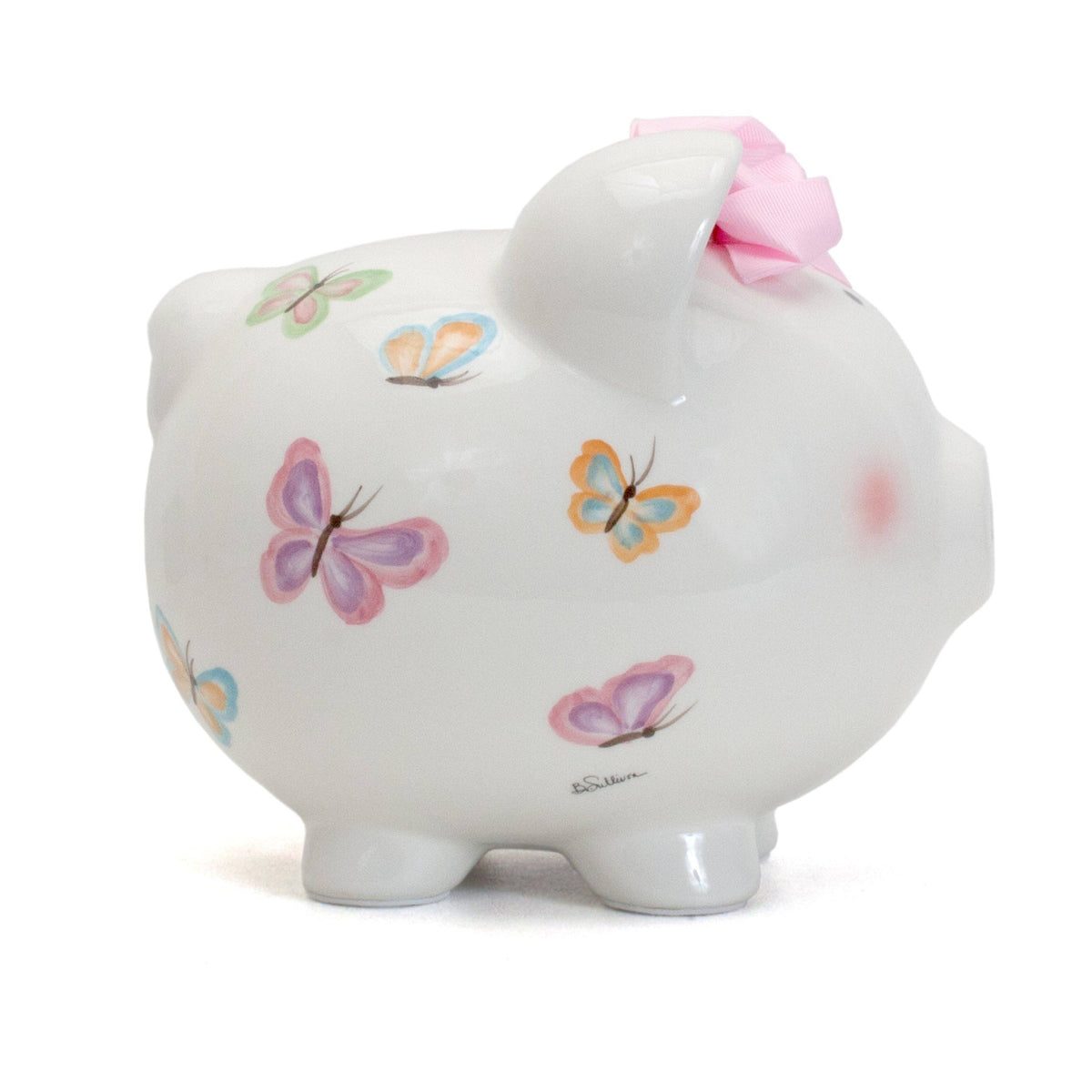 Petite Papillion Large Piggy Bank