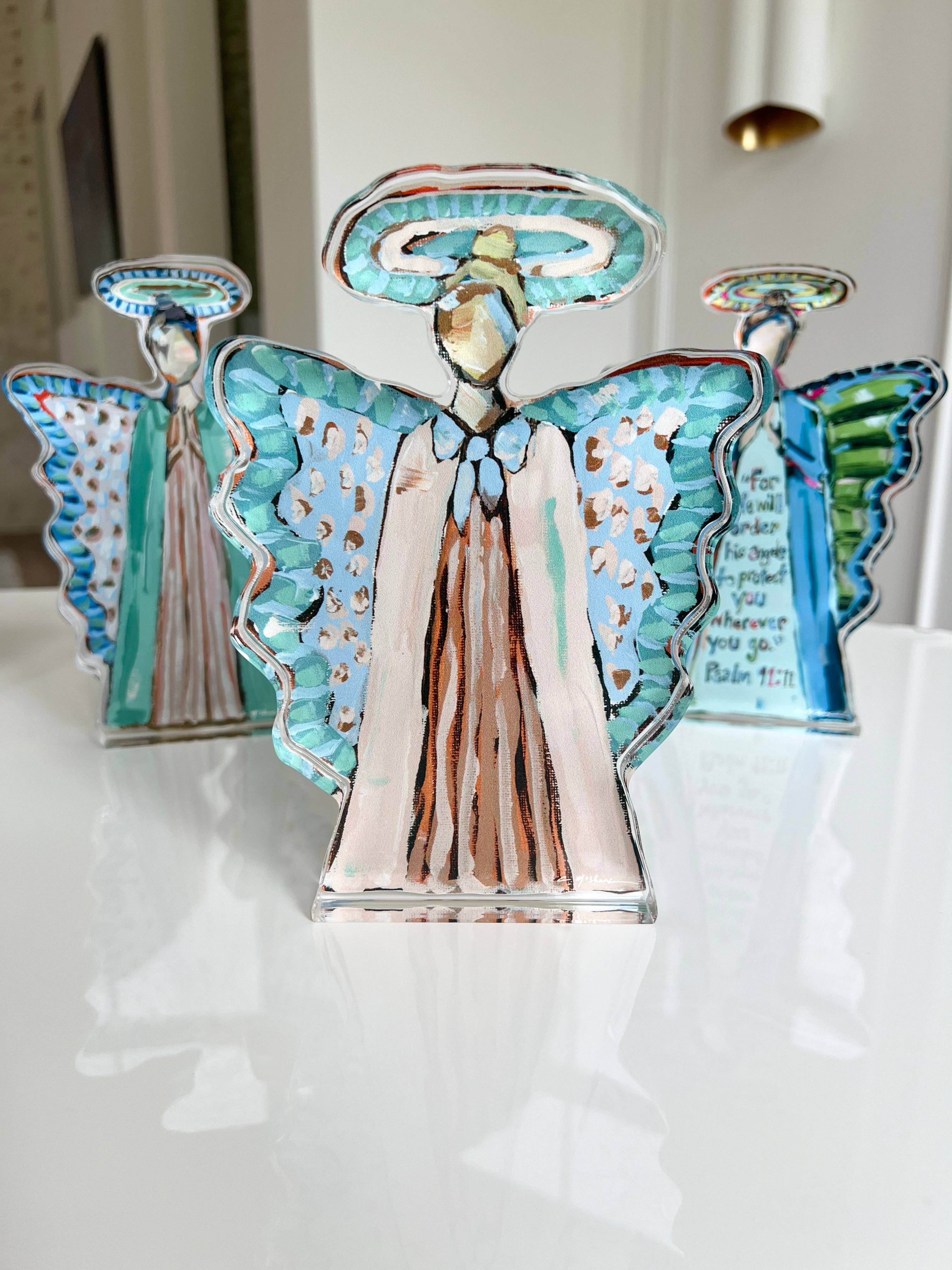 Heavenly Angel II Acrylic Large Shelfie
