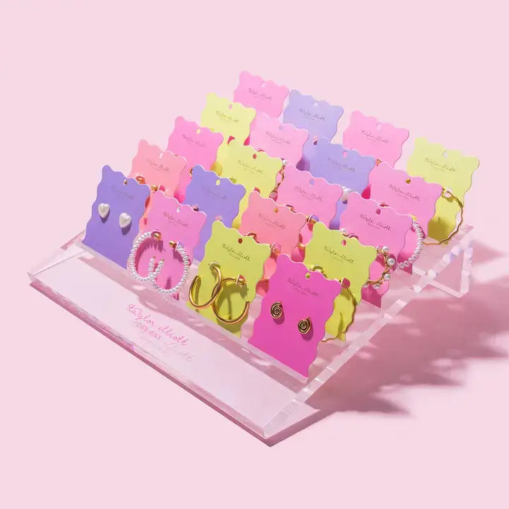 Josephine Huggie Earrings | Gold-Plated Hearts