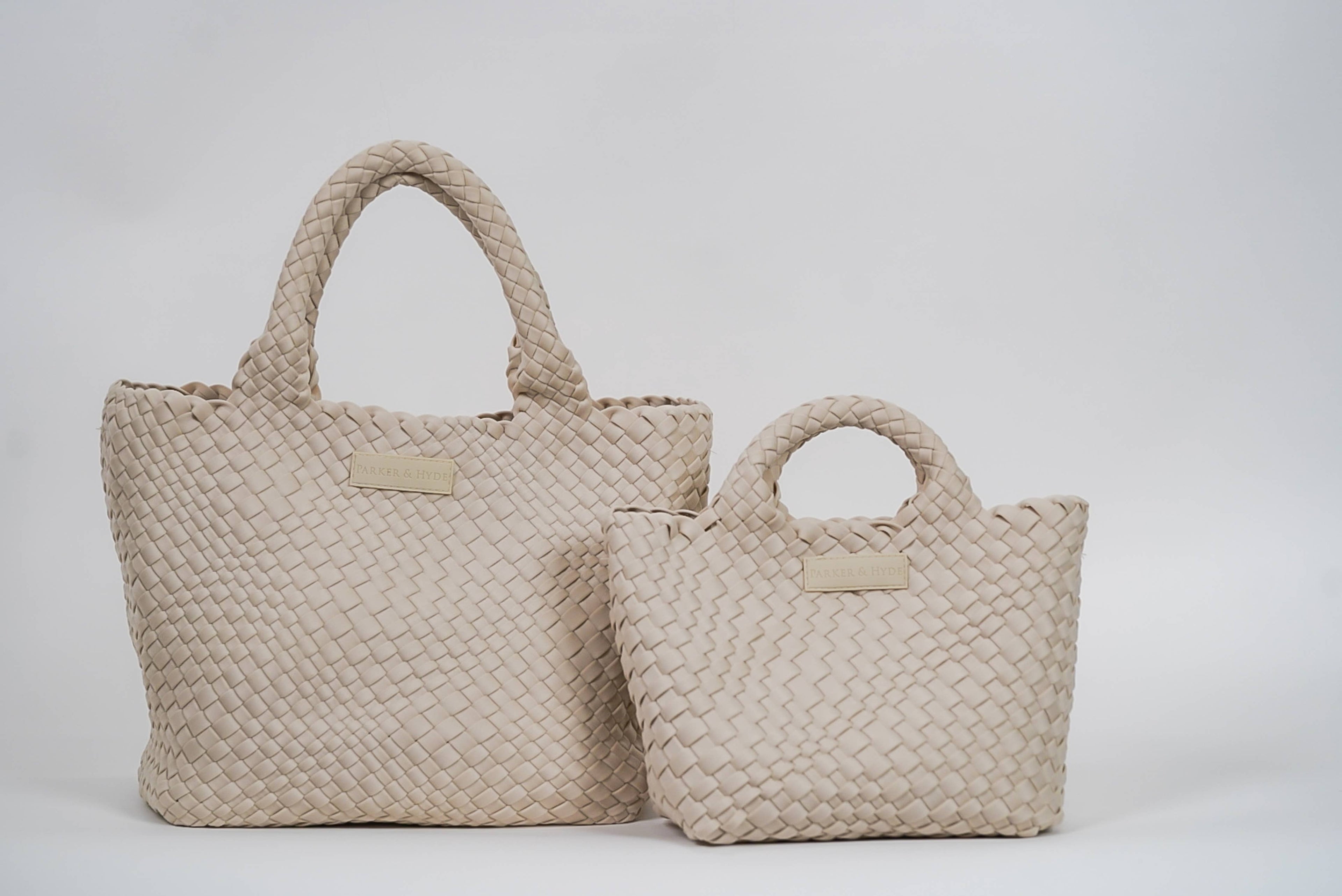 Classic Woven Tote - Bone